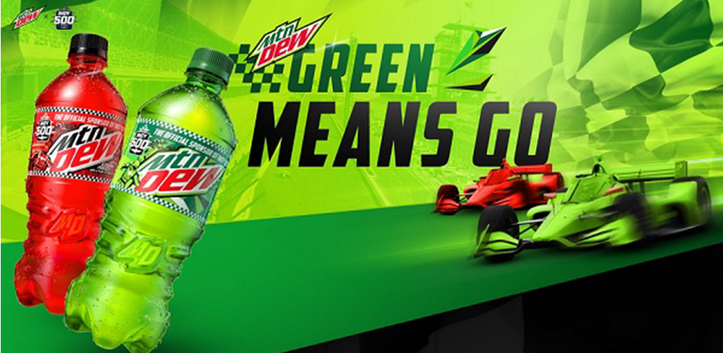 MTN DEW® CELEBRATES THE RETURN OF THE INDIANAPOLIS 500 WITH “PROJECT GREEN MEANS GO”