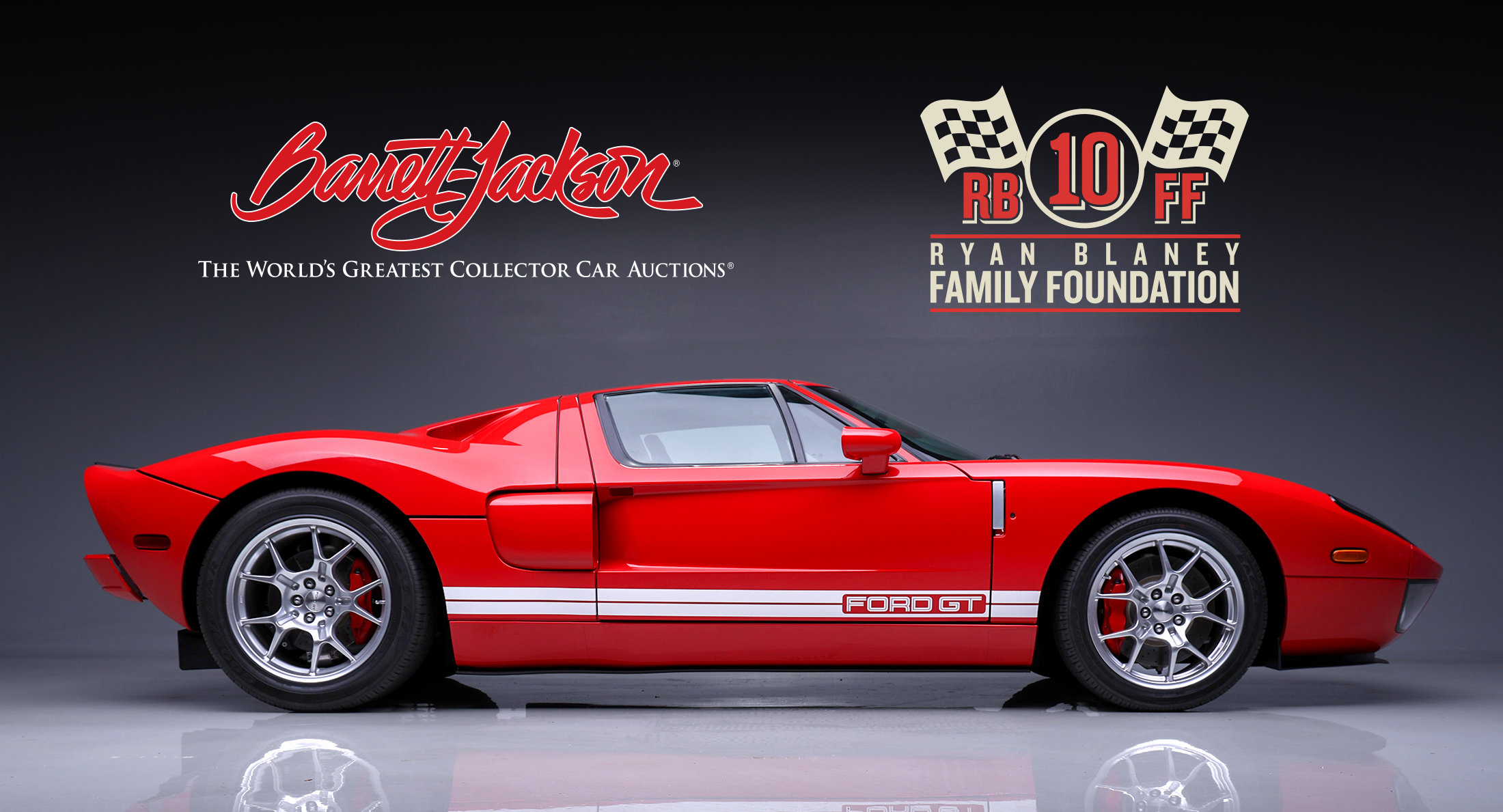 BARRETT-JACKSON TO SELL 2005 FORD GT DURING 2026 SCOTTSDALE AUCTION TO BENEFIT THE RYAN BLANEY FAMILY FOUNDATION
