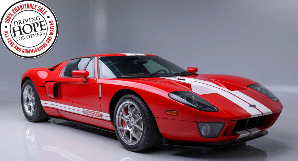 LEGENDARY HERITAGE, LASTING IMPACT: 2005 FORD GT TO BENEFIT THE RYAN BLANEY FAMILY FOUNDATION