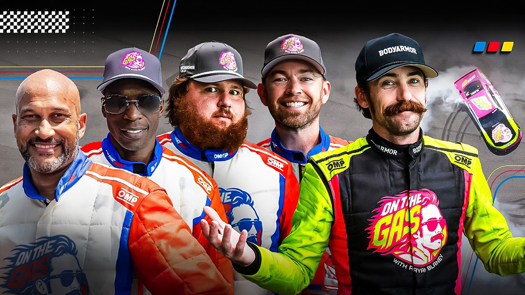 RYAN BLANEY TAKES CELEBRITY GUESTS FOR RIDE IN 'ON THE GAS,' EXCLUSIVELY ON YOUTUBE